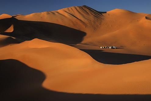 Spend a night camping in the Arabian Desert 