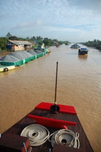 View from the Bassac boat