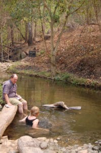 Hot springs near Pai