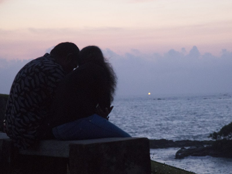 Watching The Sunset at Galle Fort, Sri Lanka