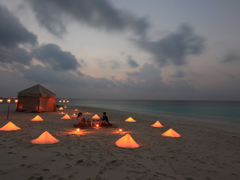 Private Dinner Picnic, The Maldives