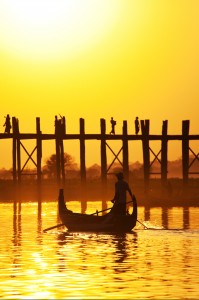 Sunset in Mandalay