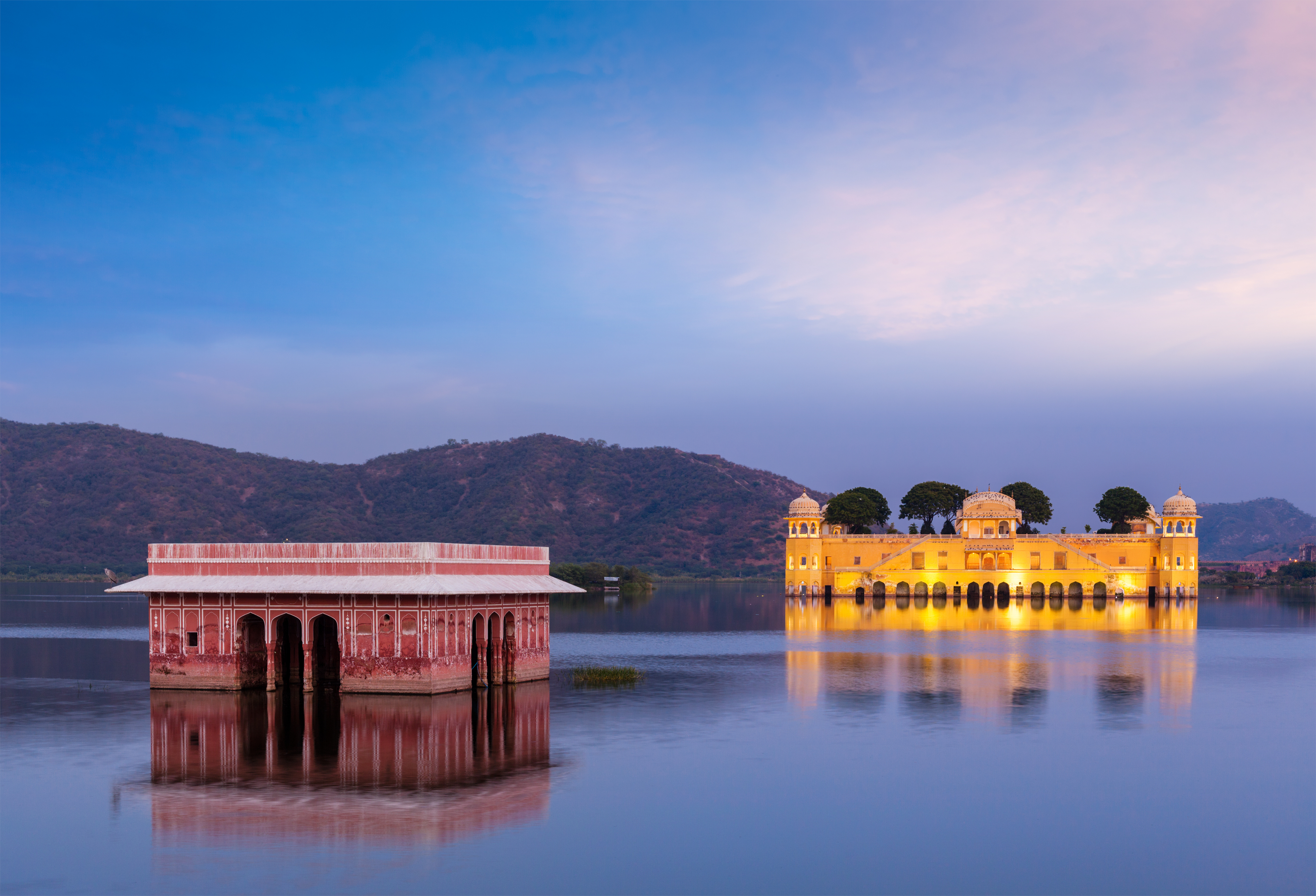 Jal Mahal Water Palace. Jaipur, Rajasthan, India