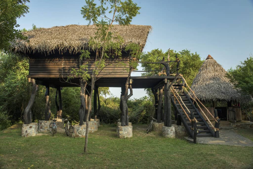 The Nest in the environmentally friendly Mudhouse property in Sri Lanka 