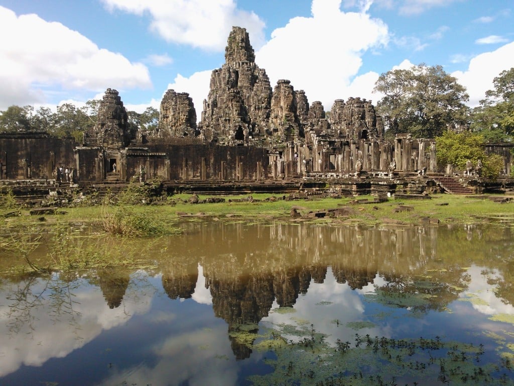 Jason's photo of Angkor is beautifully composed. The still reflection captures the magnificence of the scene. 