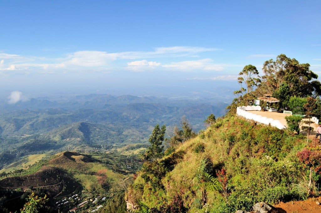 Viewpoint Lipton's Seat in Haputale, Sri Lanka