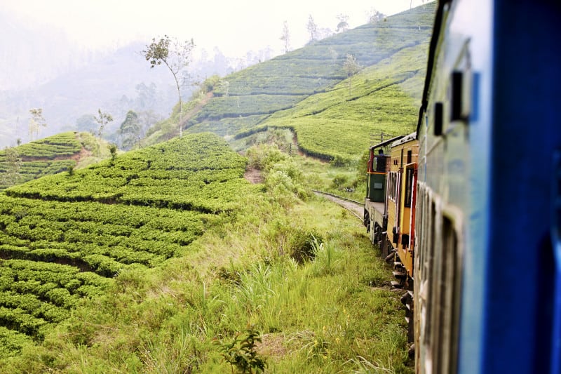 A train ride through the tea country is a quintessential Sri Lanka travel experience