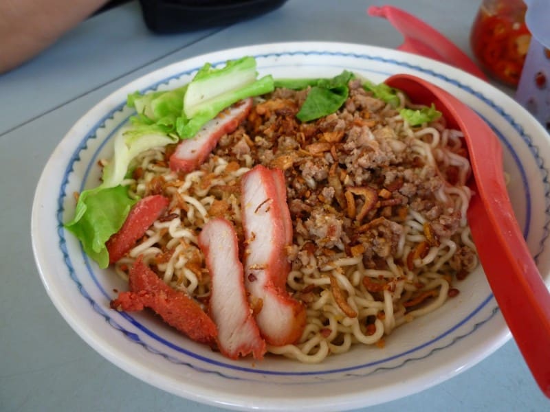 Kolo Mee is a type of Sarawakian noodle dish