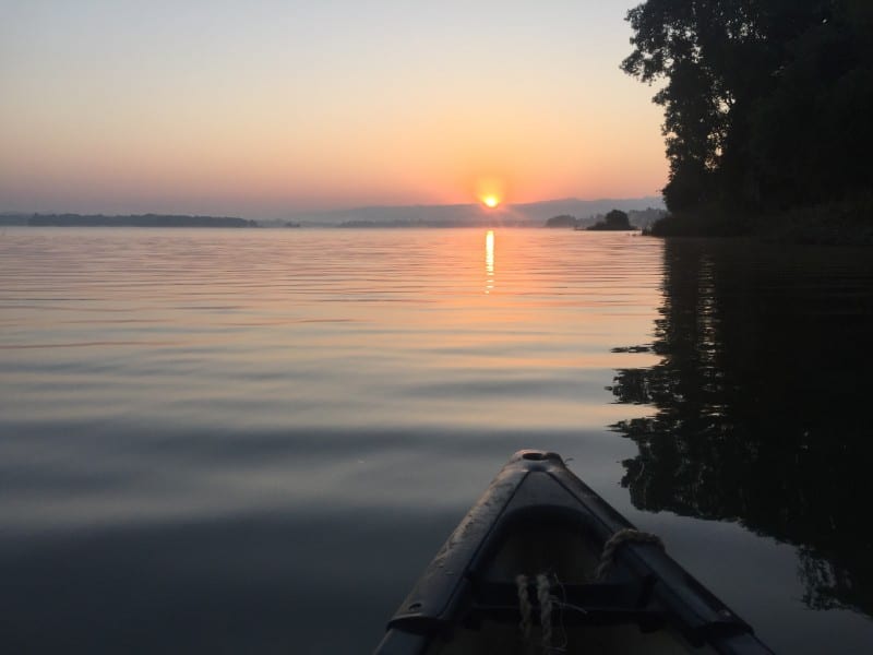 Canoe safari in Satpura National Park