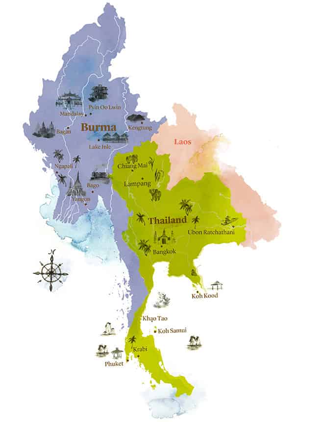 burma and thailand