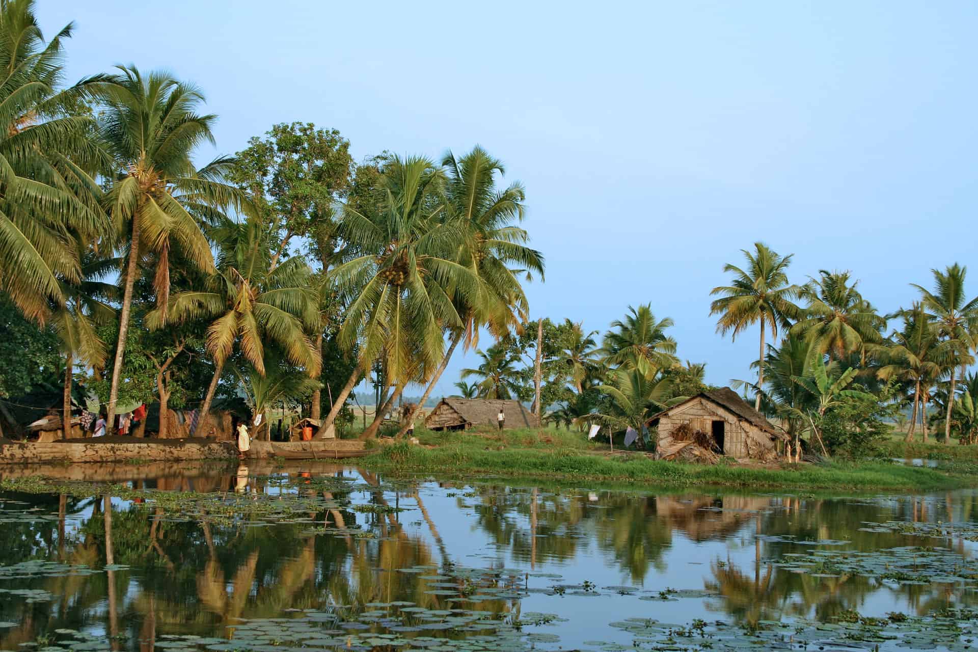 Keralan Backwaters in India