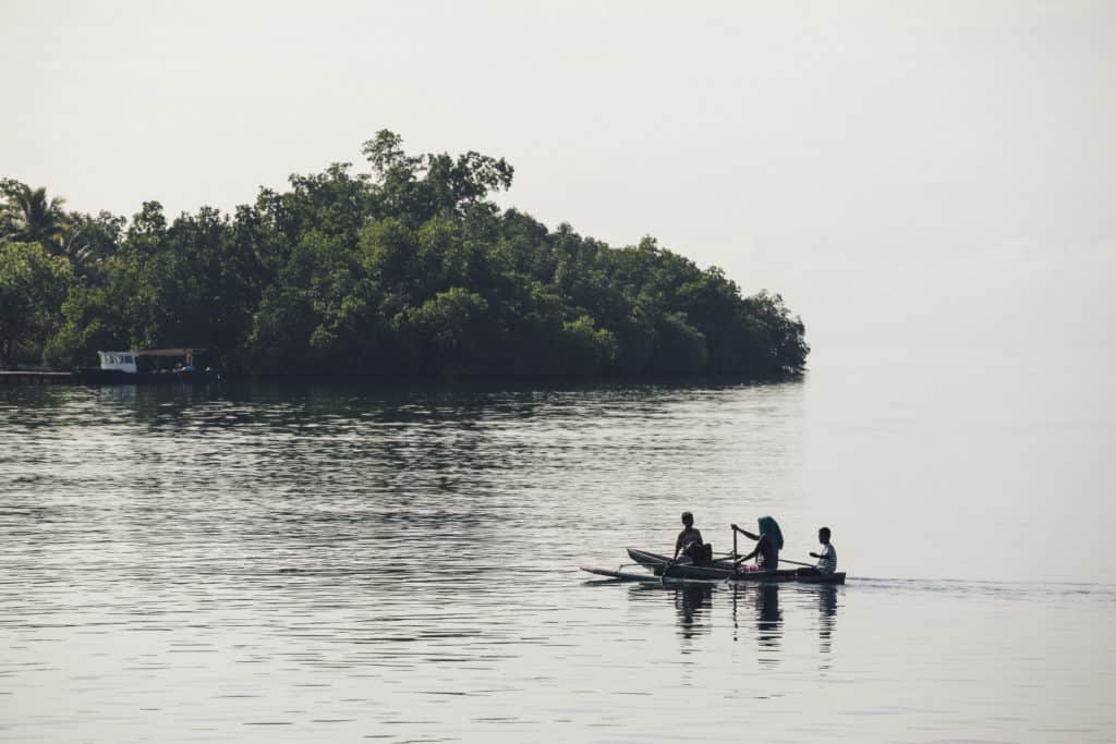 Sulawesi Boat at Sunset