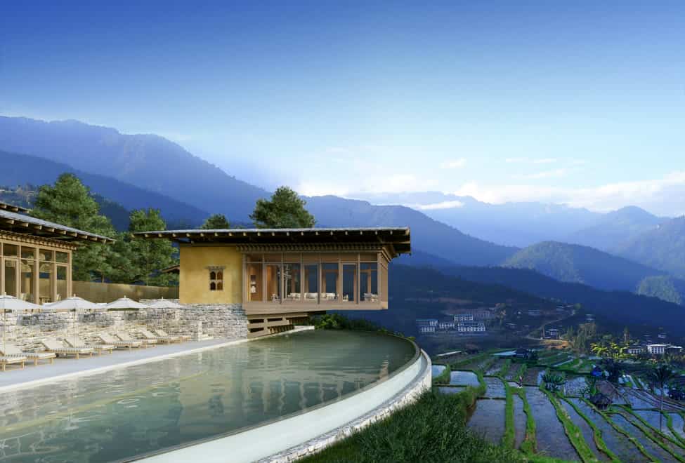 Bhutan Six Senses Luxury Hotel