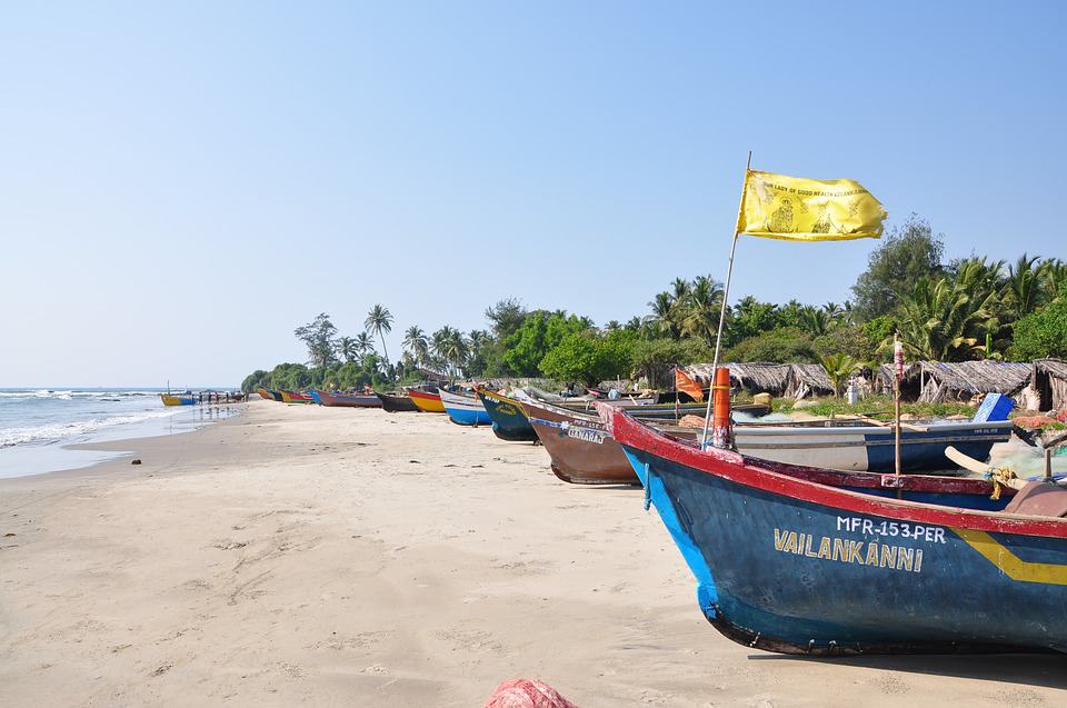 Beautiful Goa beach photo Image by belyakovacat on Pixabay