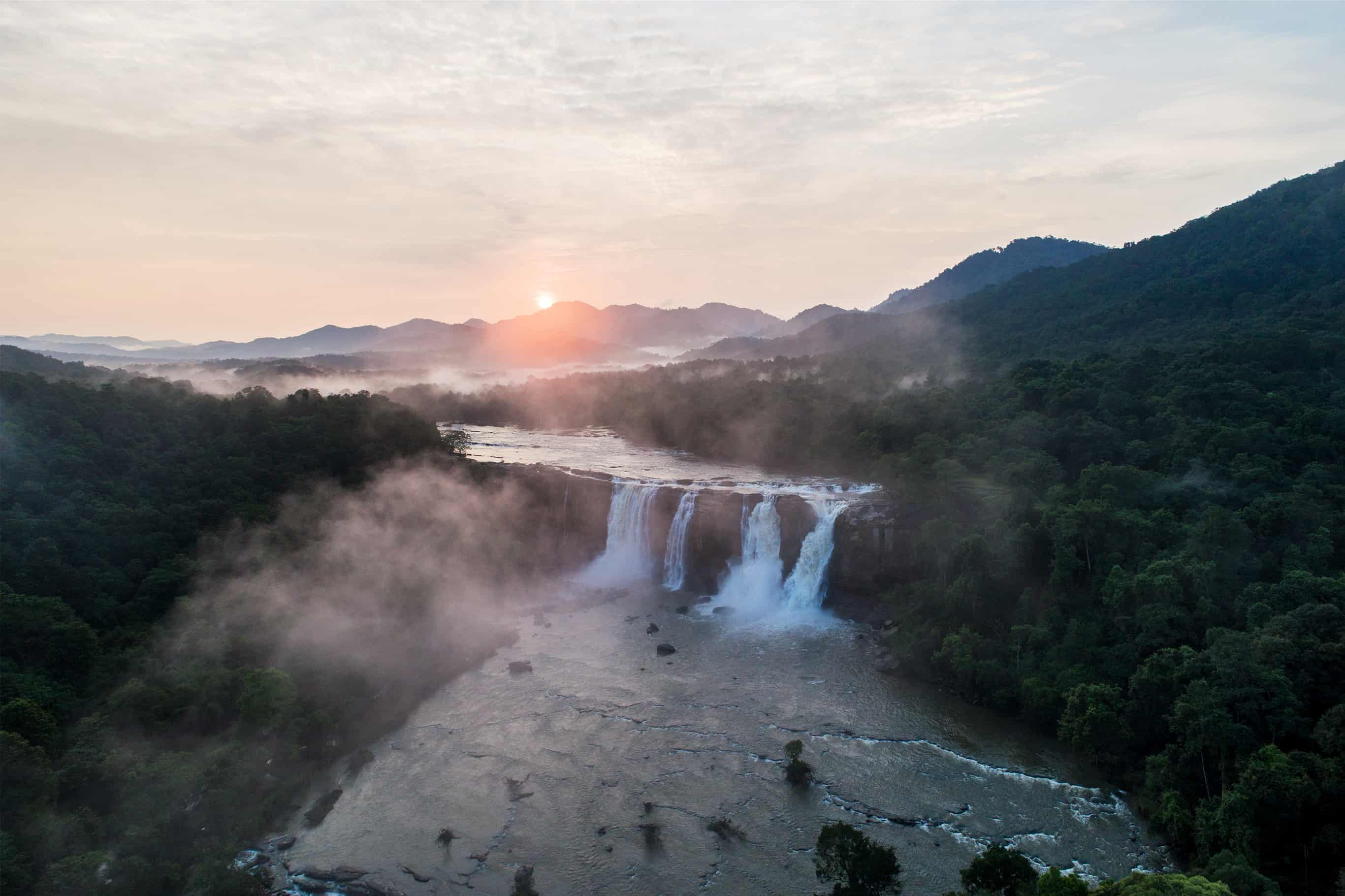 Athirappilly Falls in Kerala