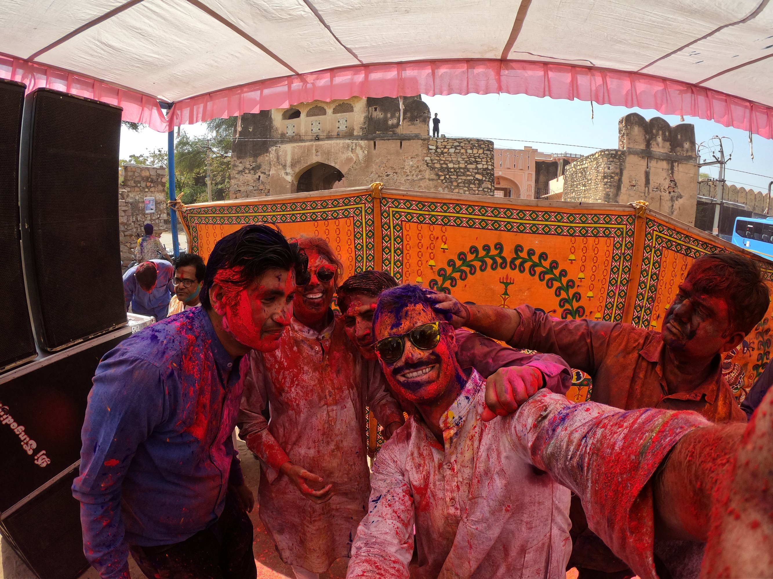 What is it like to celebrate Holi Festival as tourist