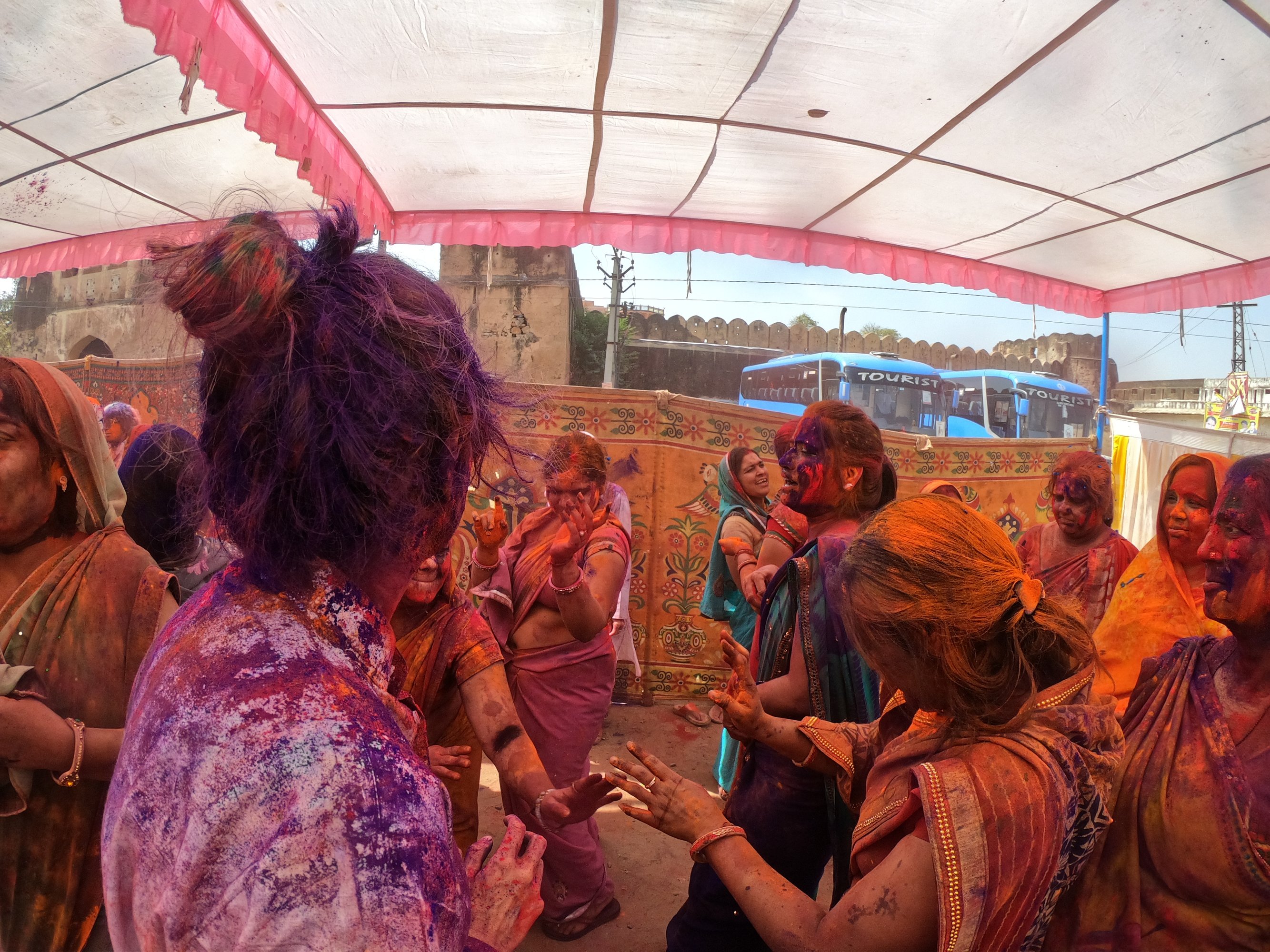 Celebrating the Holi Festival in India