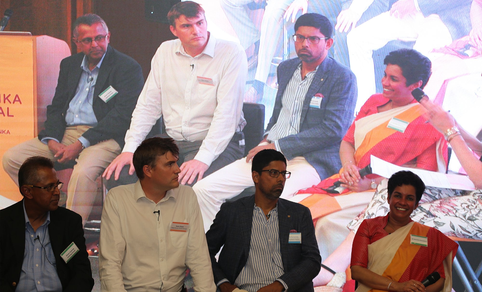 Panel discussion at Sri Lanka revival event