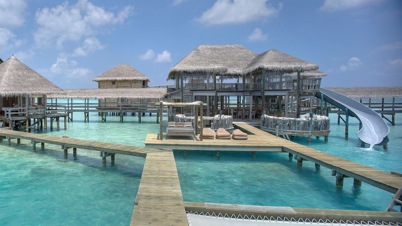 Gili Lankanfushi overwater villa resort in The Maldives