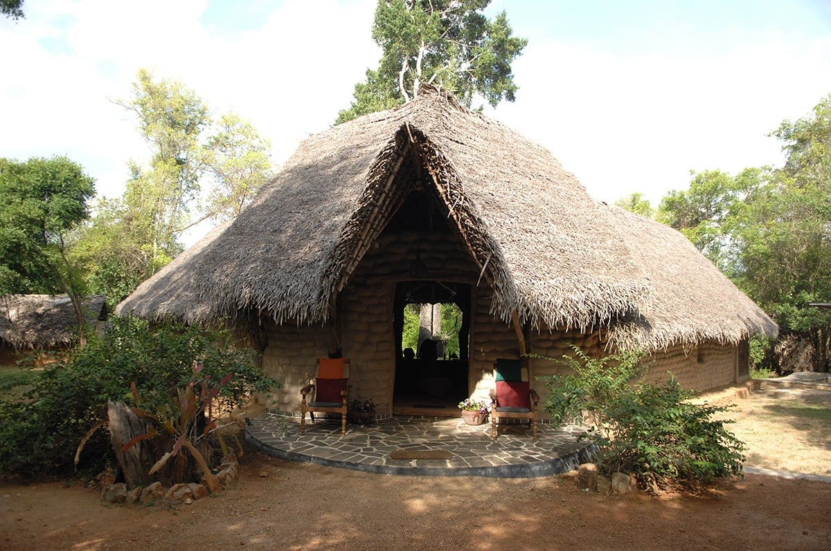 Traditional Mudhouse in Sri Lanka