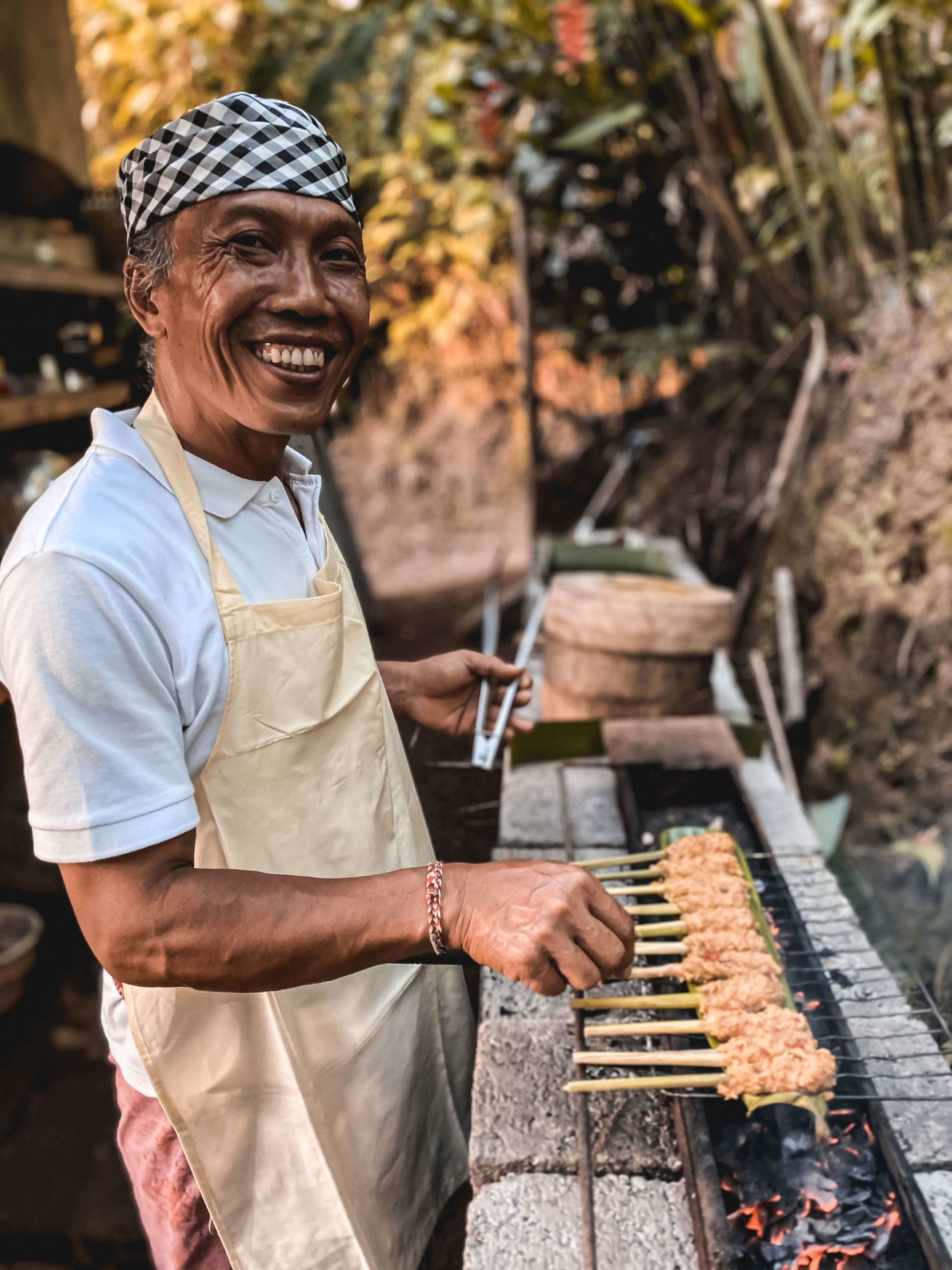 Chef cooking best food in Bali