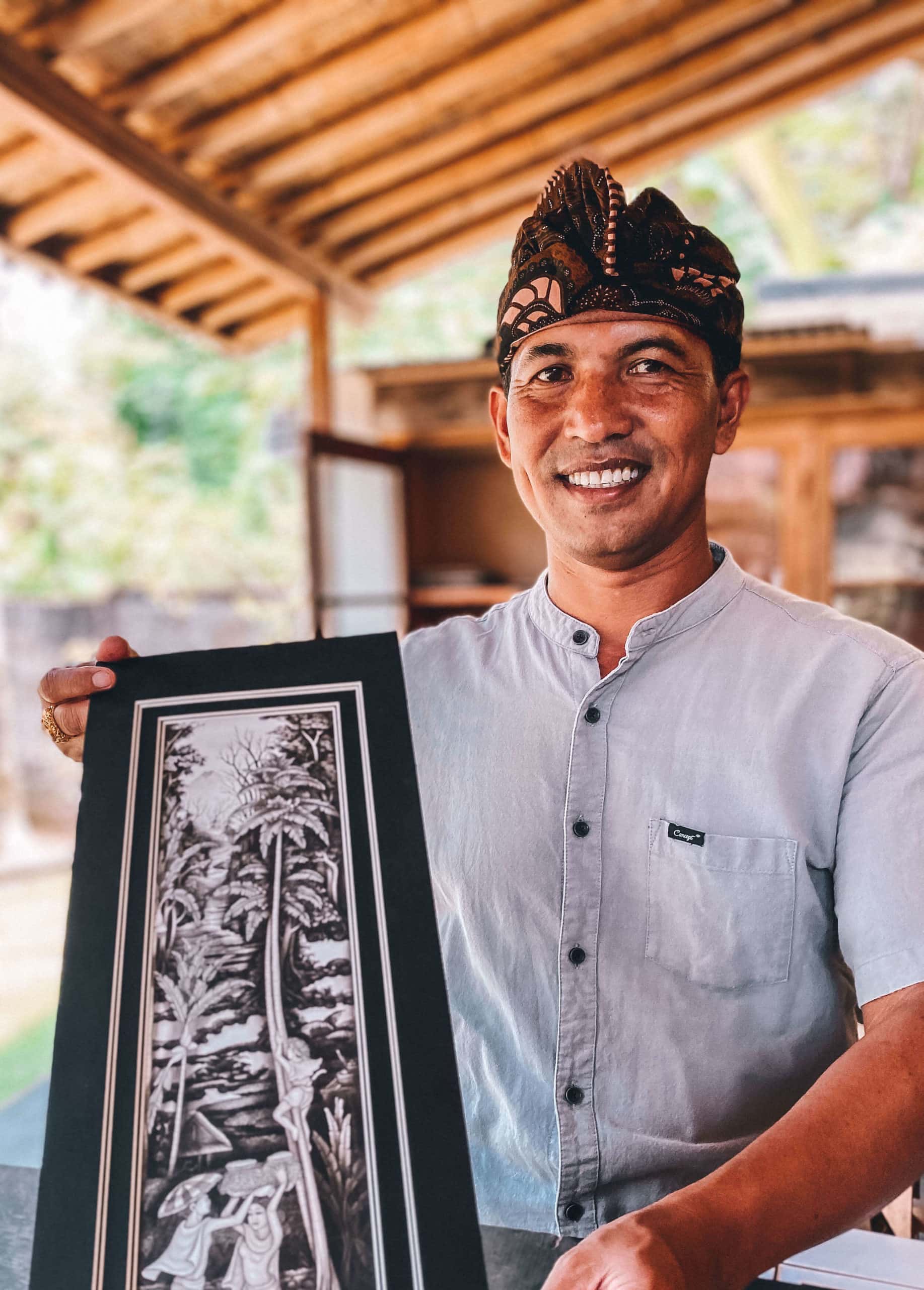 Tour guide in Bali