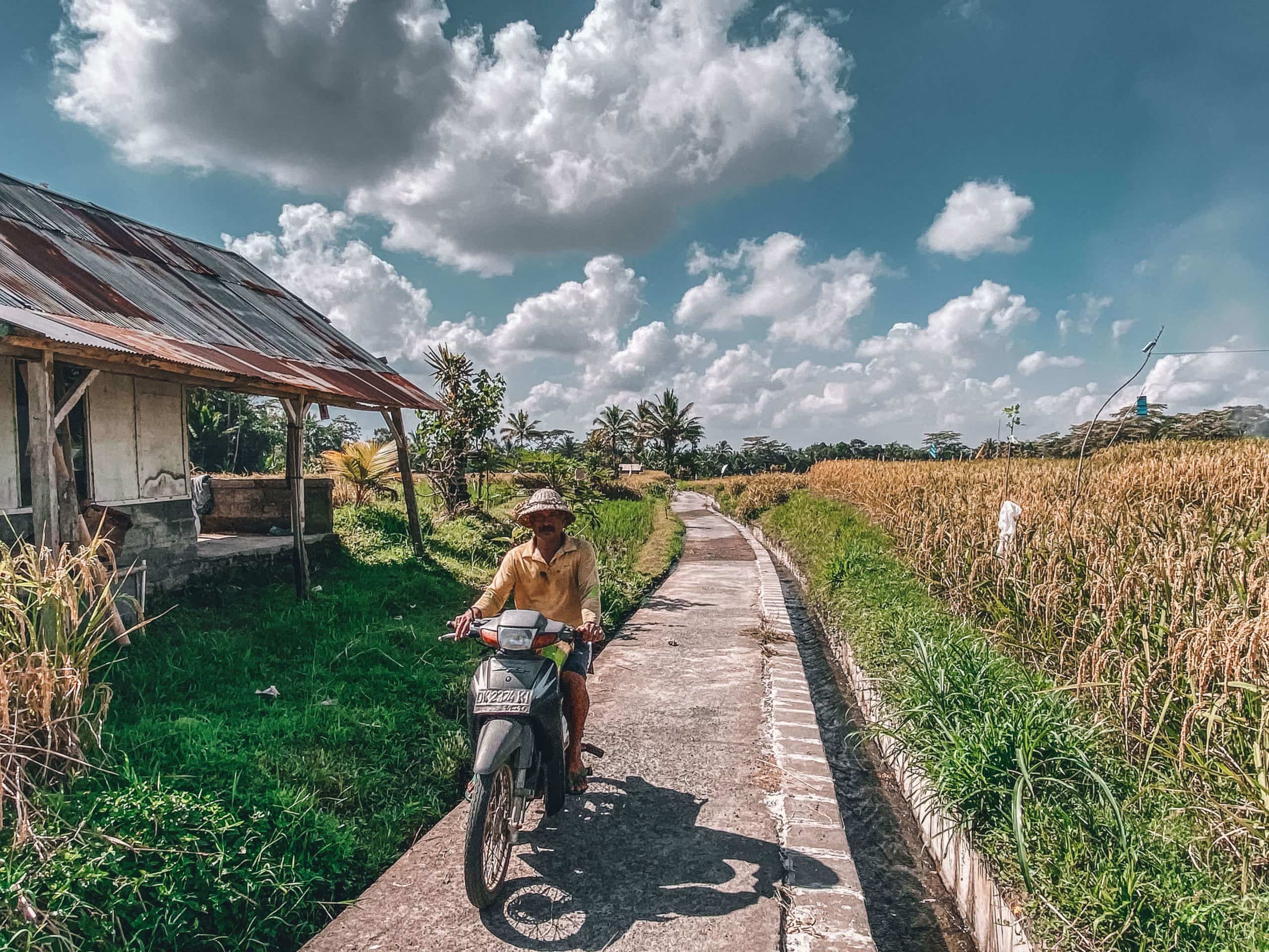 Village life in Bali