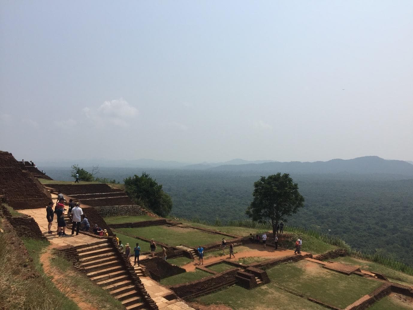 Sigiriya Rock Top View