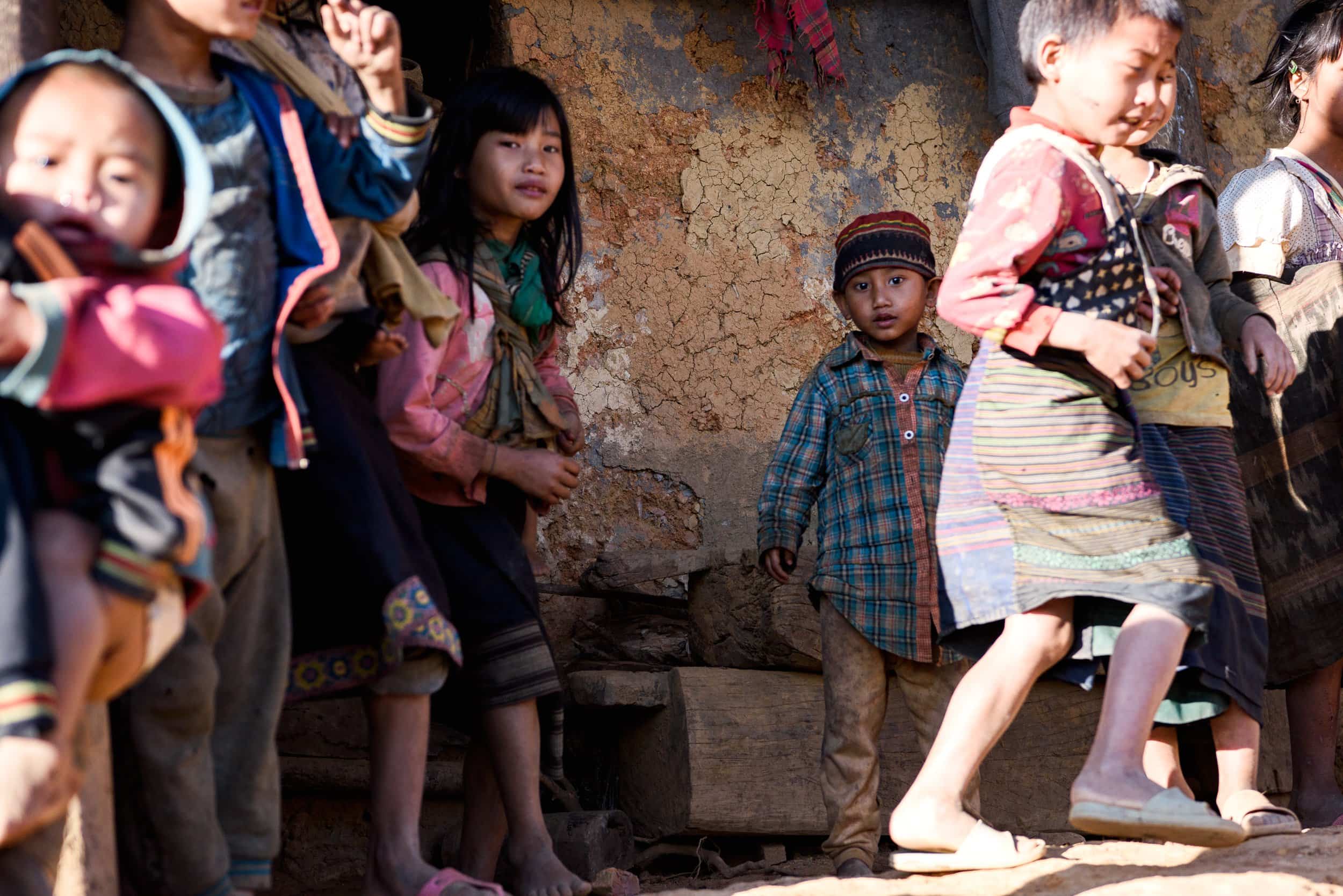 Hill tribe in Laos