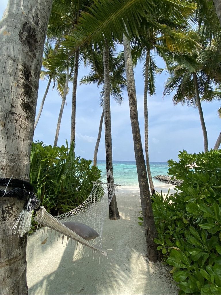 Paradise views at Joali in the Maldives