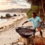 Barbecue on the beach at Nihi Sumba, Indonesia