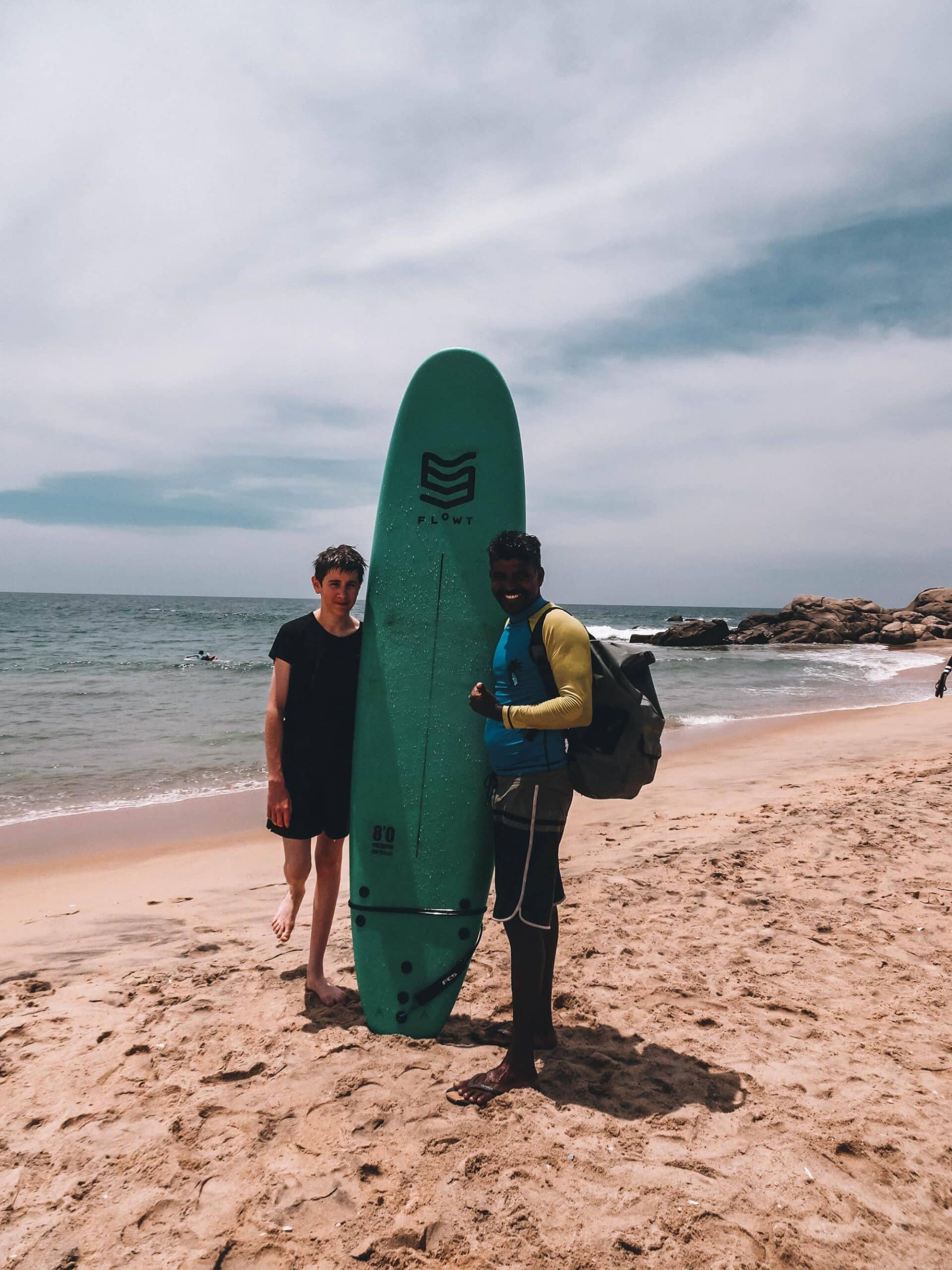 Private Surfing Lesson In Sri Lanka with an experienced guide