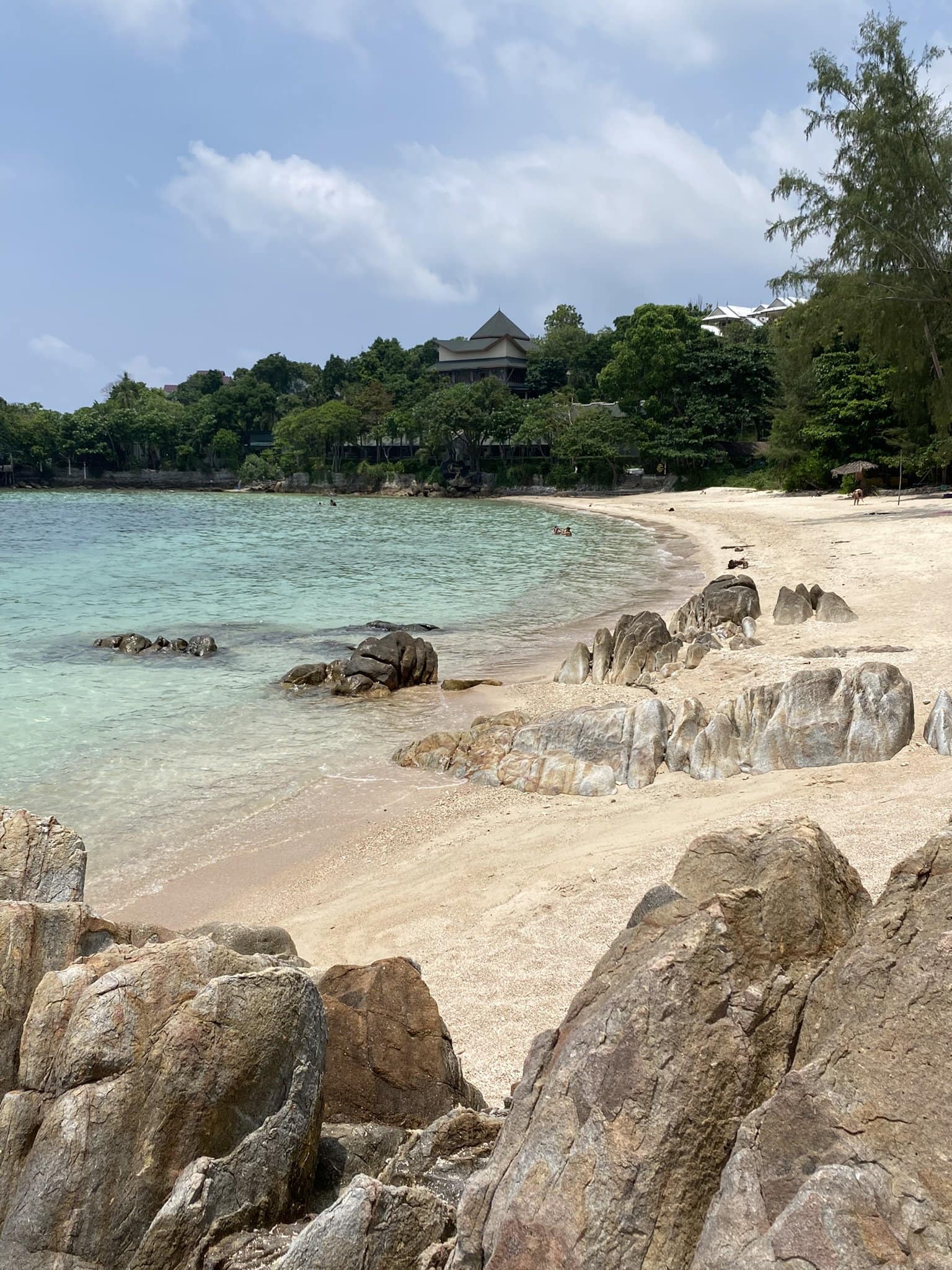 West coast beach in Koh Phangan