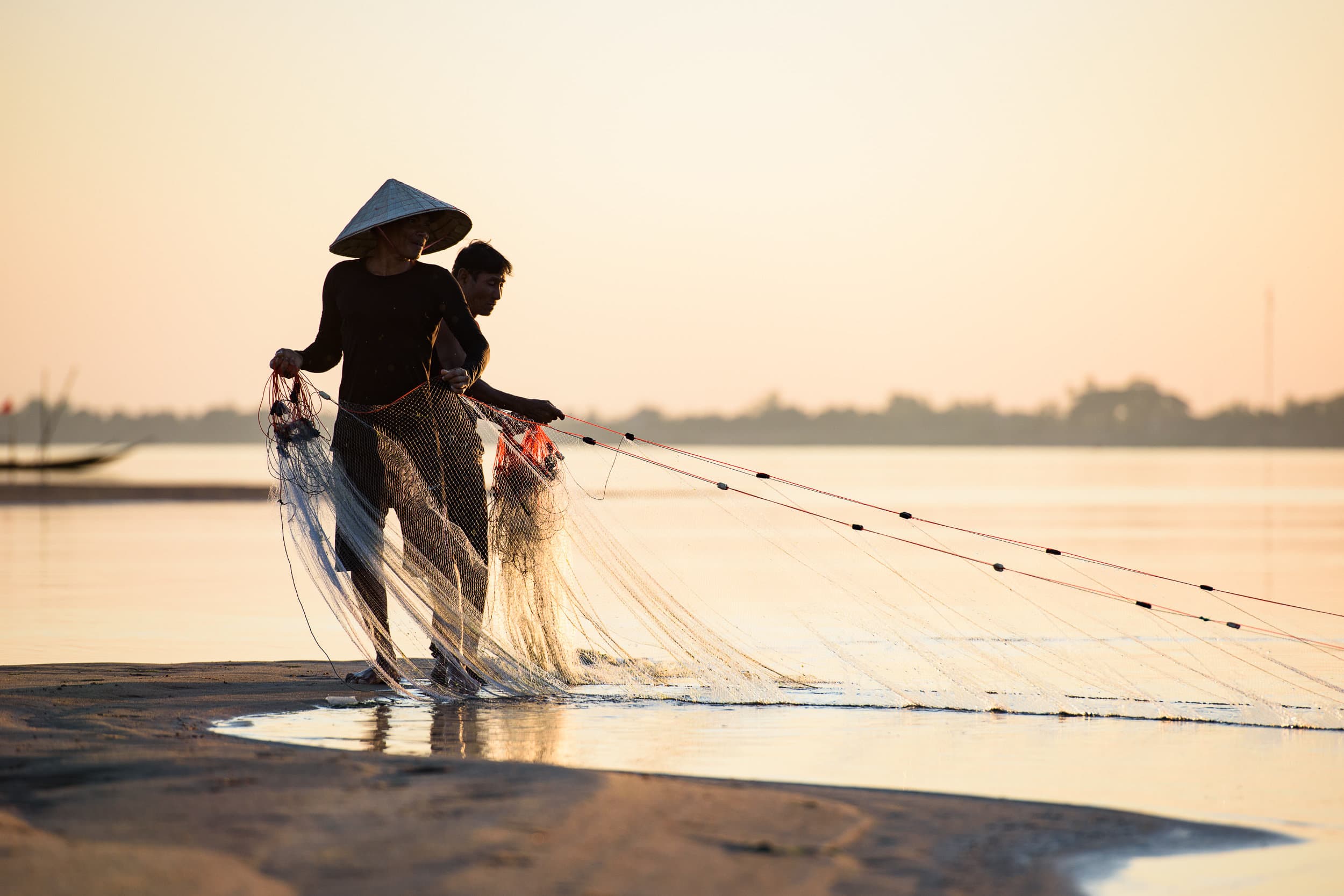 Laos Fisherman