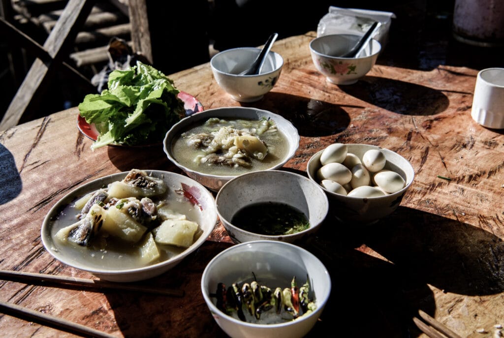 Traditional Laotian Food