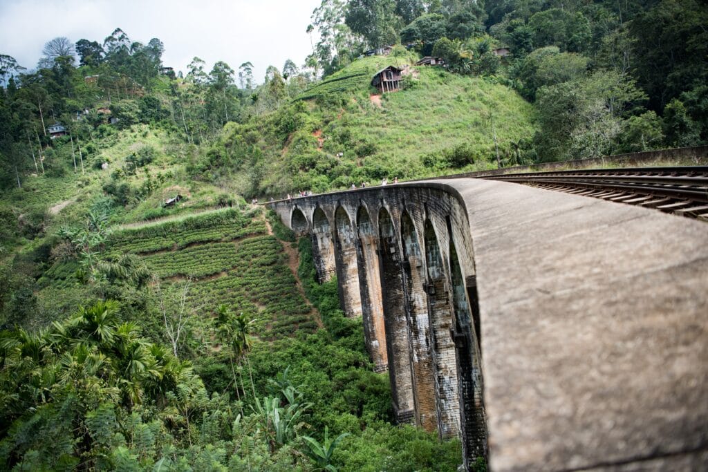 Nine Arch Bridge in Ella, Sri Lanka