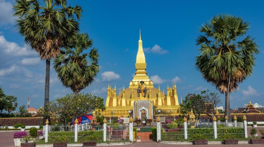 Pha That Luang Temple in Laos