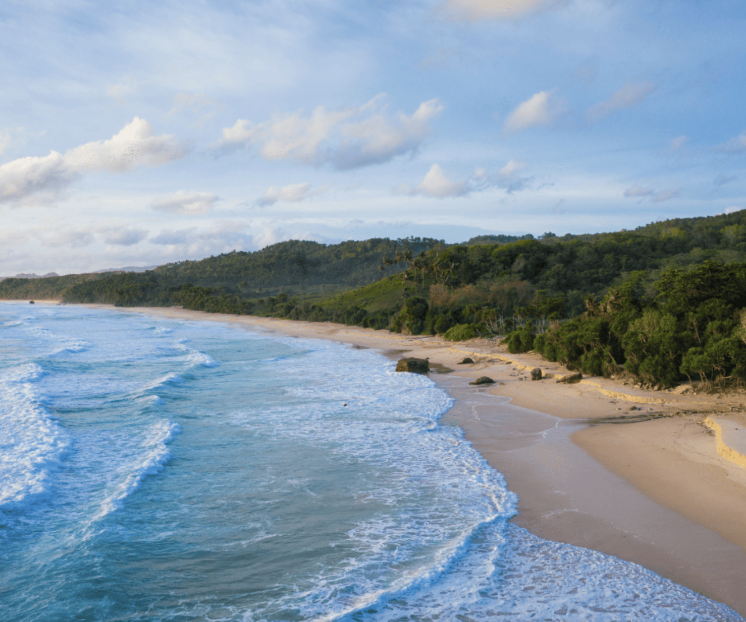 Bwanna Beach in Indonesia