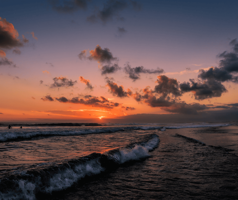 Sunset at Seminyak Beach