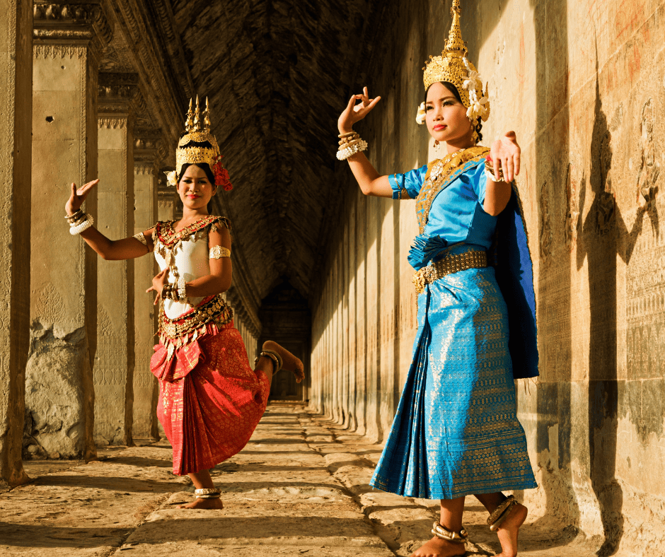 Apsara dancers at Angkor Wat