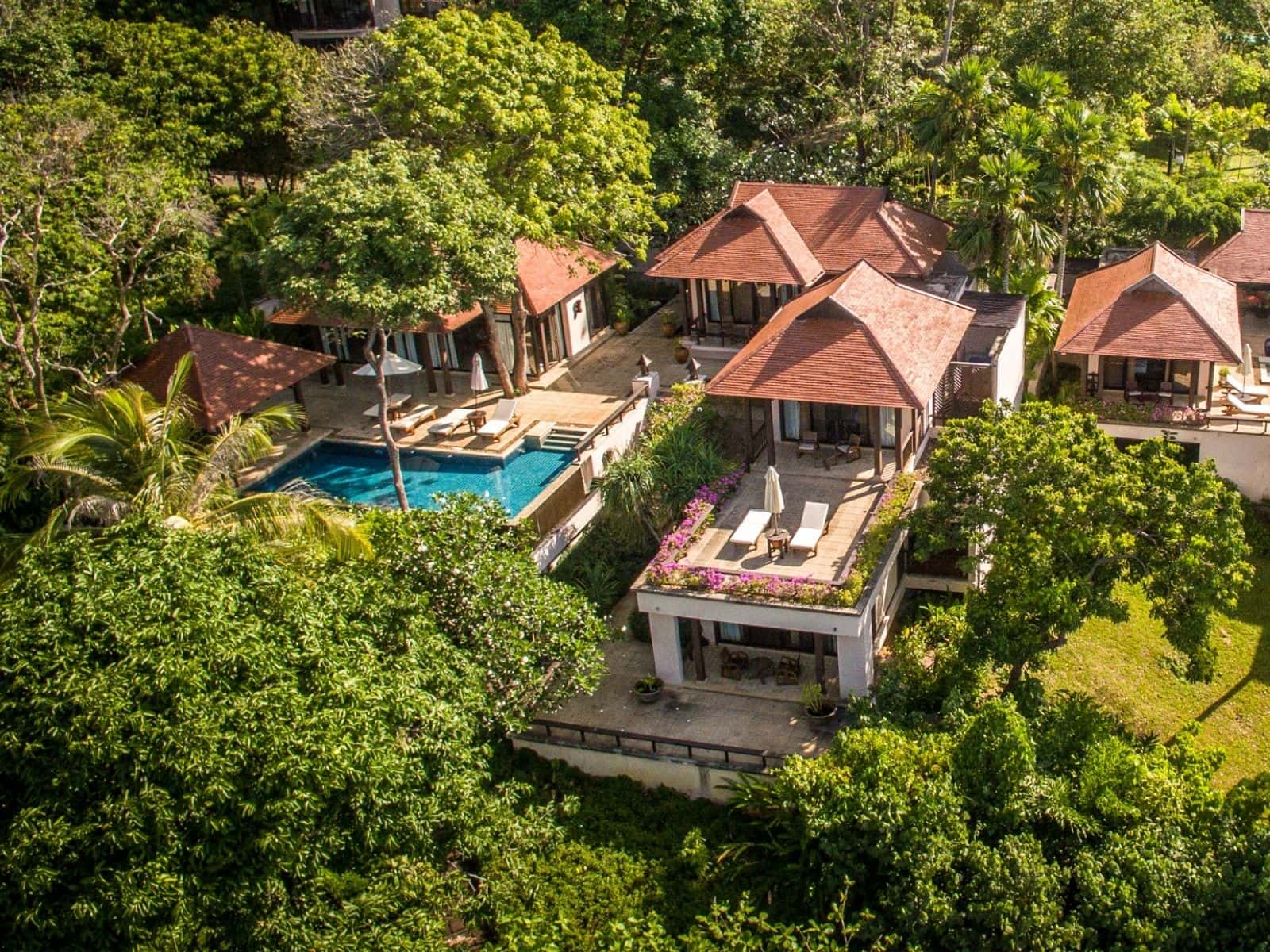 Hillside villas at The Pimalai Resort & Spa, Thailand