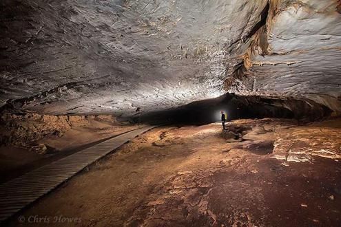 Lagang Cave by Torchlight