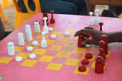 Chess with the locals