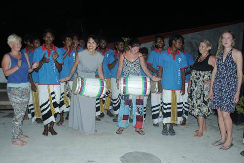 Boduberu drumming lesson