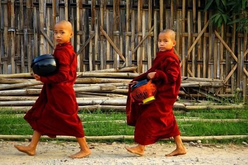 Wah Gyi Myaung Village Monastery