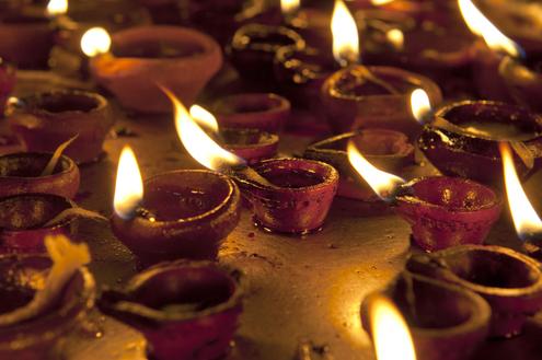 Evening Puja at Meenakshi Temple