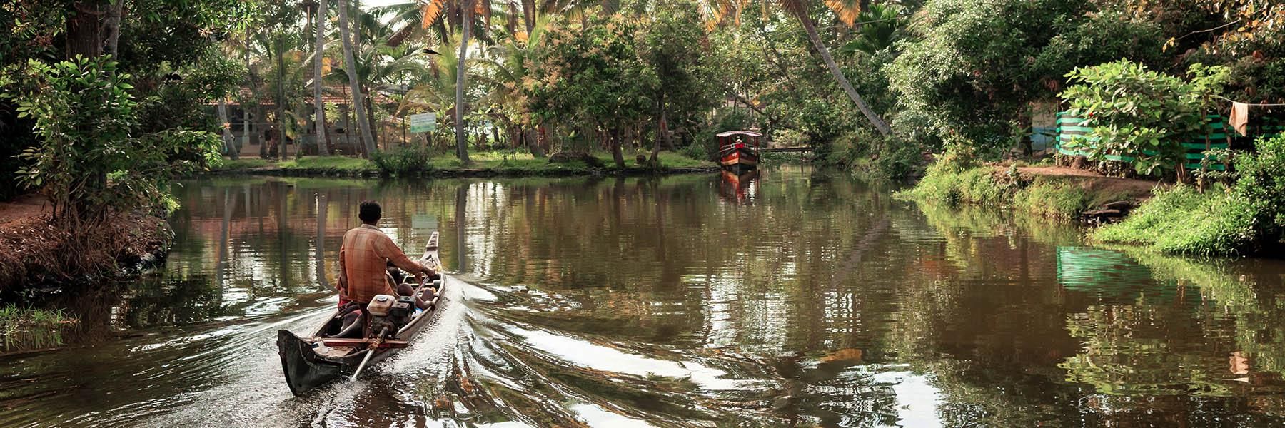 The Kerala Backwaters