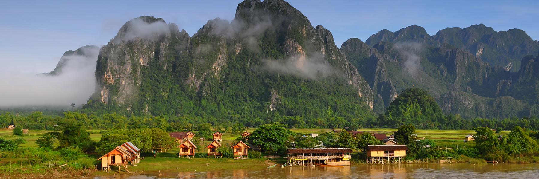 Contrasts of Laos and Cambodia