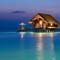 One & only Reethi Rah - Water villa dusk