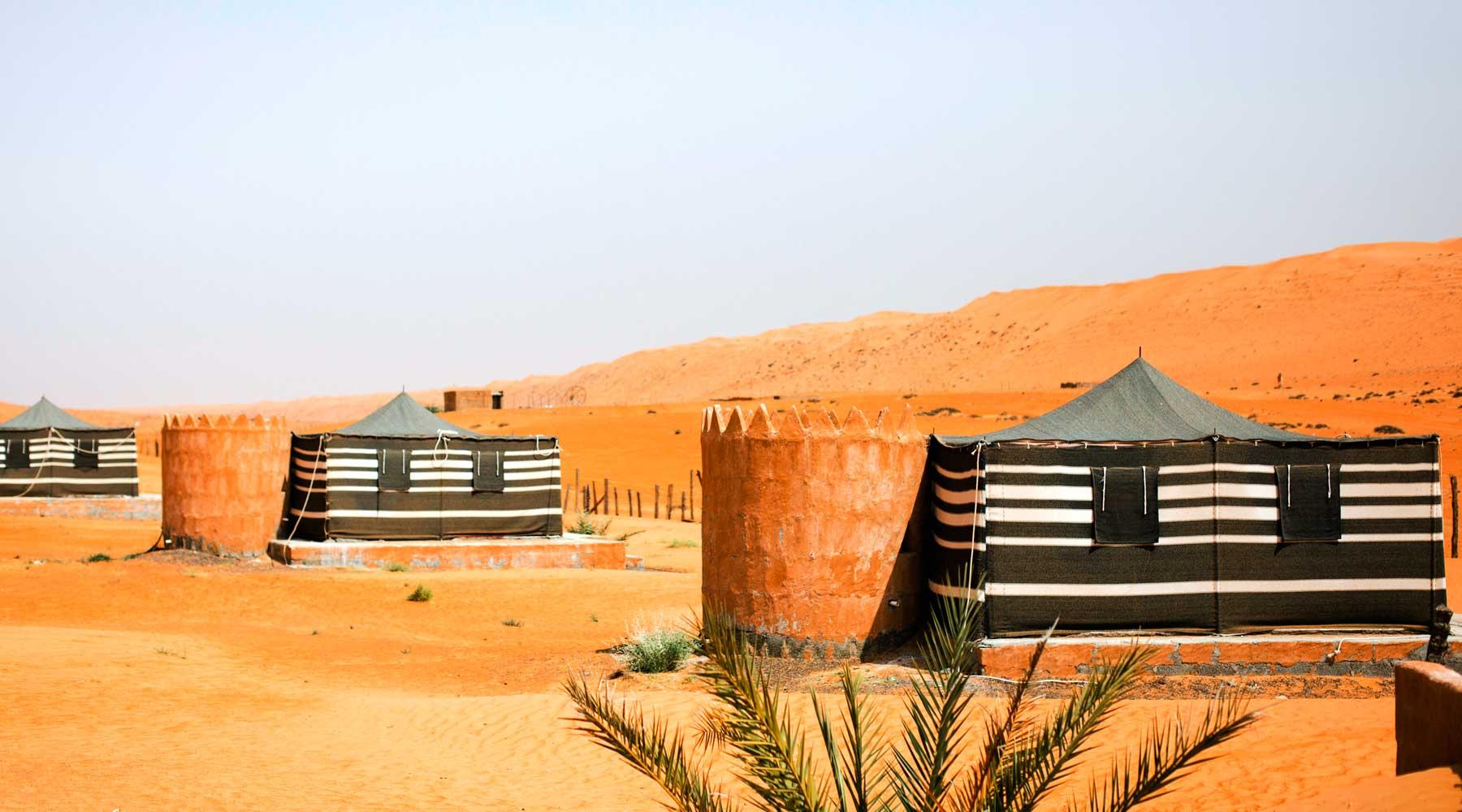 Desert Camps & Hotels in Oman